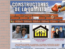 Tablet Screenshot of constructoresdelafamilia.org